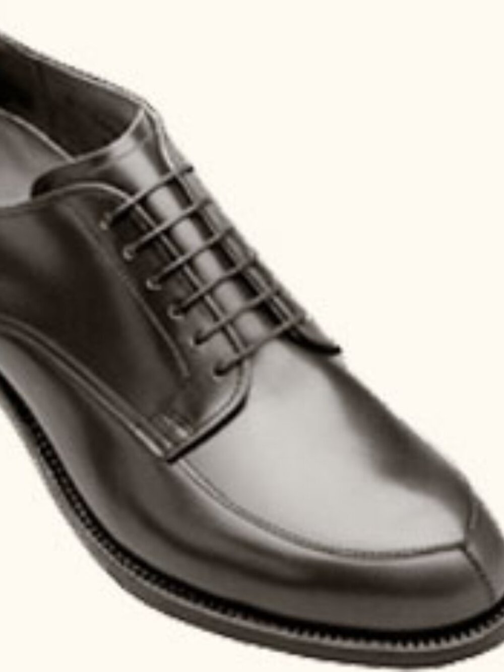 Alden 539 Black Algonquin Blucher Oxford (Modified Last)
